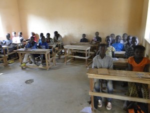 Interieur d'une classe de Kalague le 29.01.2016