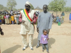 Le maire de Siby, Kanimakan Camara tient son discours (2)